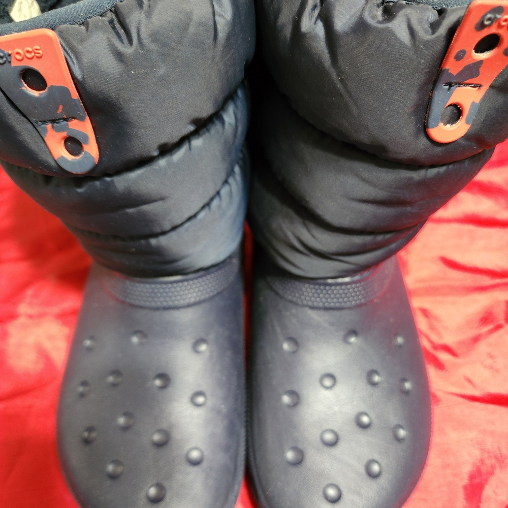 Kids Neo Puff Croc Boots